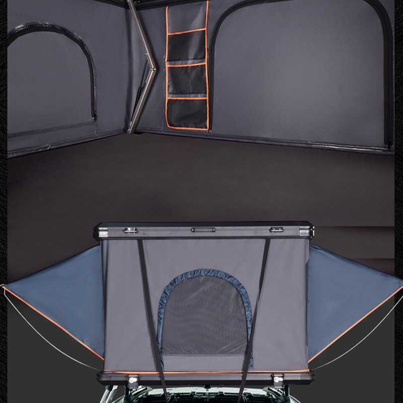 Quick-Opening Ridge Tent Without Construction