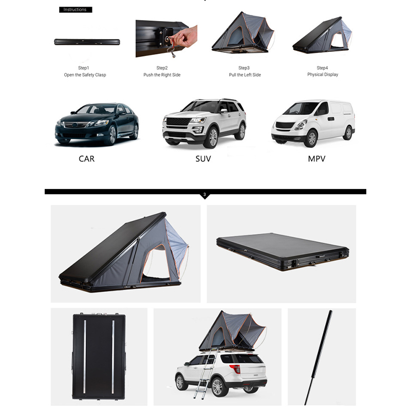 Aluminum Alloy Automatic Tent