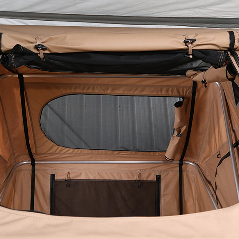 Plaid Double-Layer Tent