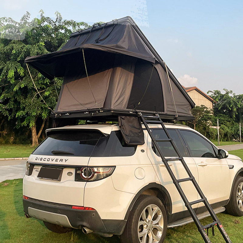 Elevated Triangular Diagonal Roof Tent