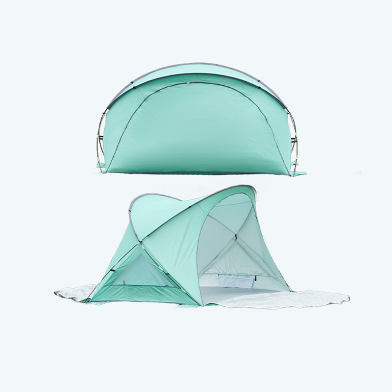 Quick-Opening Beach Tent Without Assembling