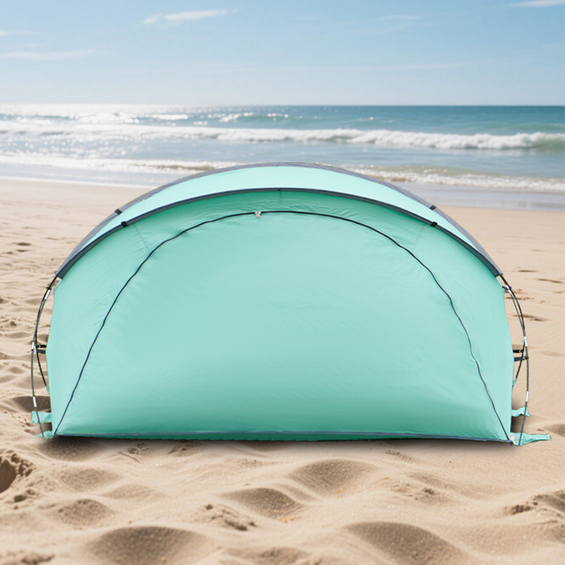 Quick-Opening Beach Tent Without Assembling