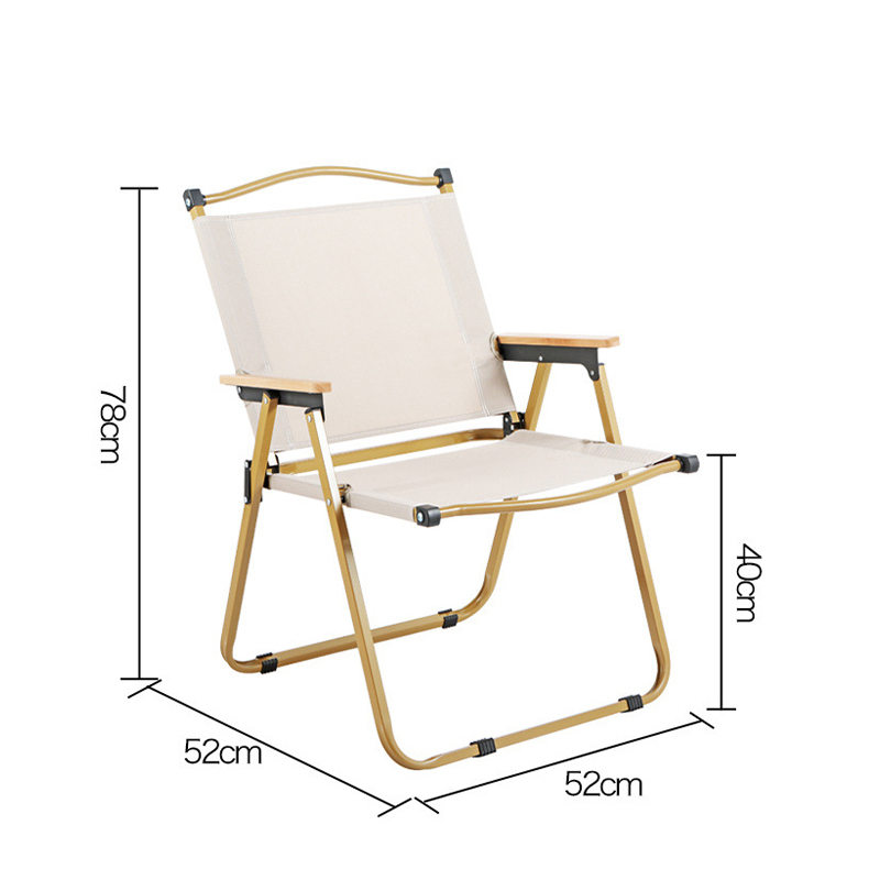 Carbon Steel Foldable Beach Chair