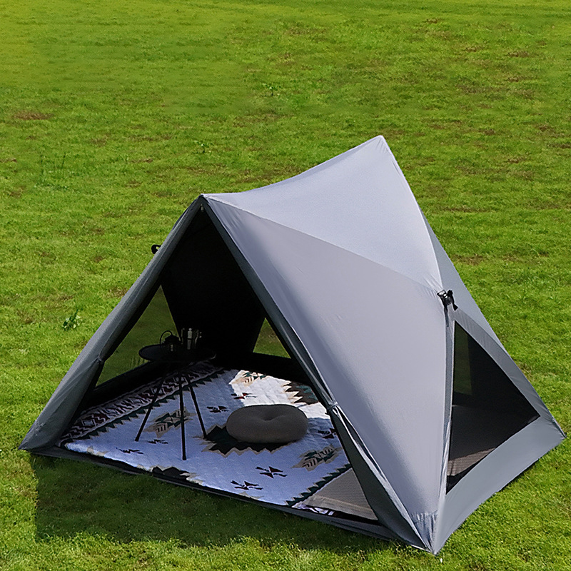 Black-Cornered Triangle Automatic Tent