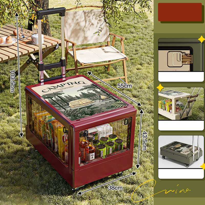 Plastic Camping Cart