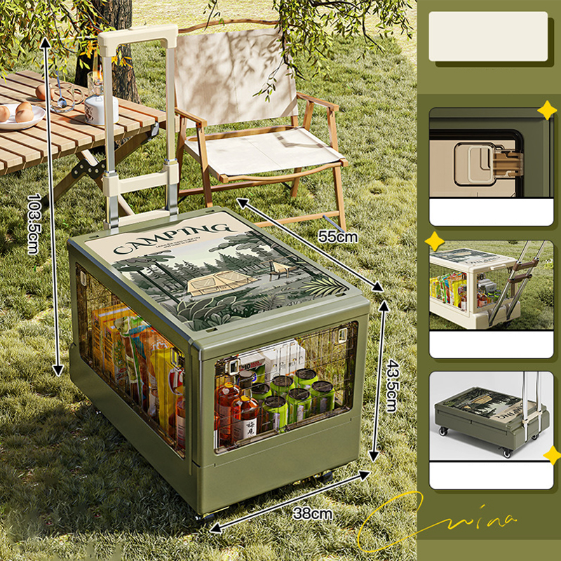 Plastic Camping Cart
