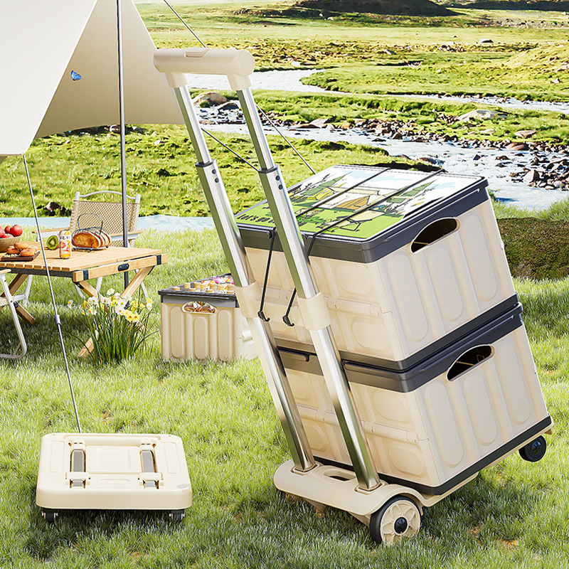 Pp Metal Alloy Camping Cart