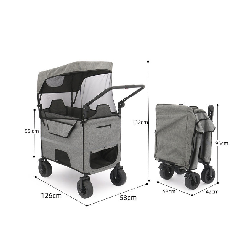 Portable Iron Camping Cart