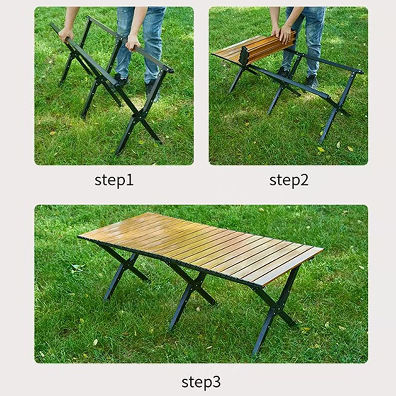 Carbon Steel Cross Leg Roll Table