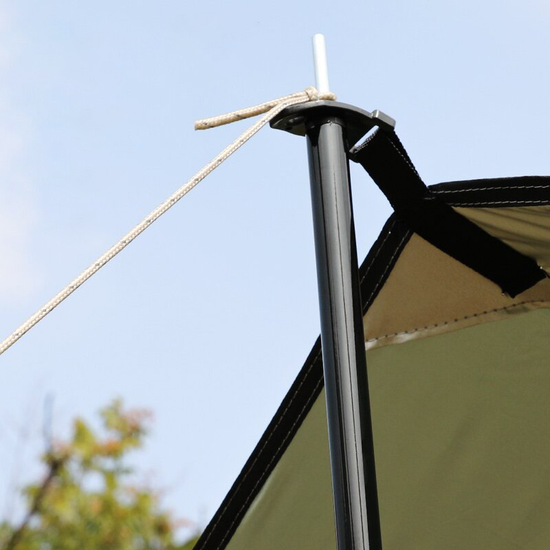Silver Glue Square Awning