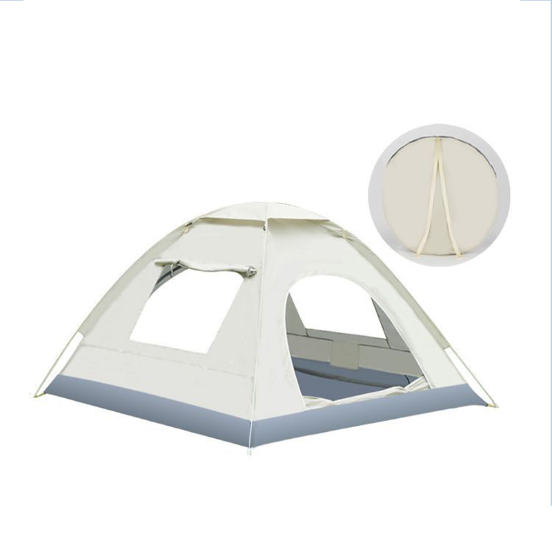 Cloudy Gray Camping Tent