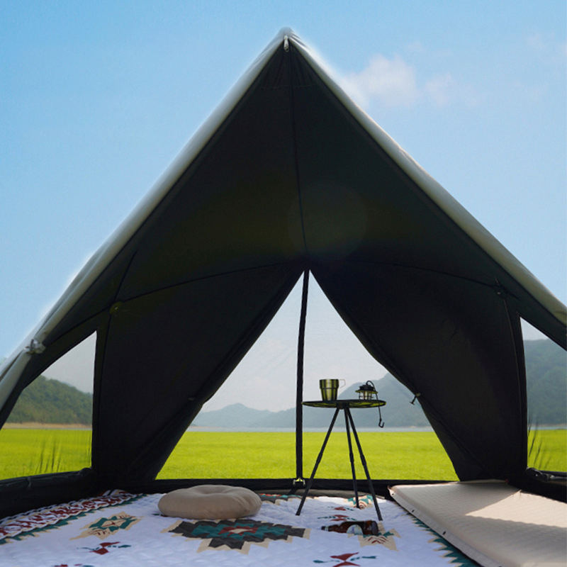 Black-Cornered Triangle Automatic Tent