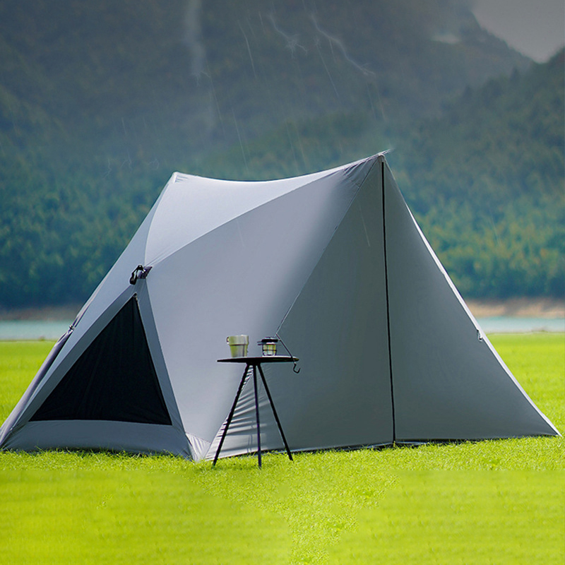 Black-Cornered Triangle Automatic Tent