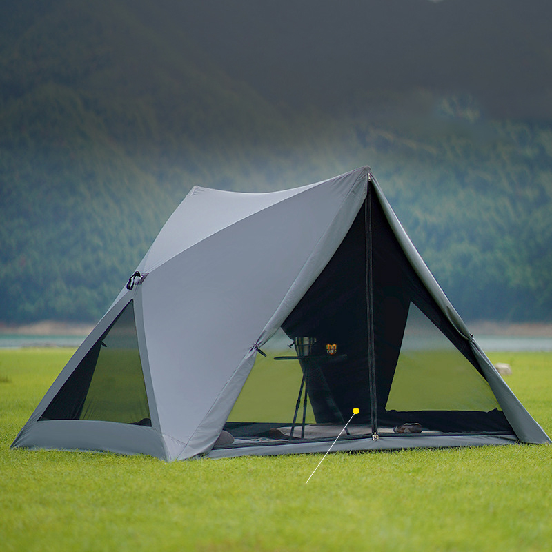 Black-Cornered Triangle Automatic Tent