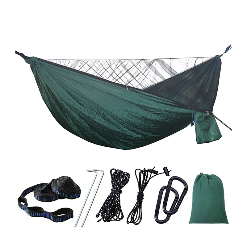 Elastic Rope Free Hanging Mosquito Net Hammock