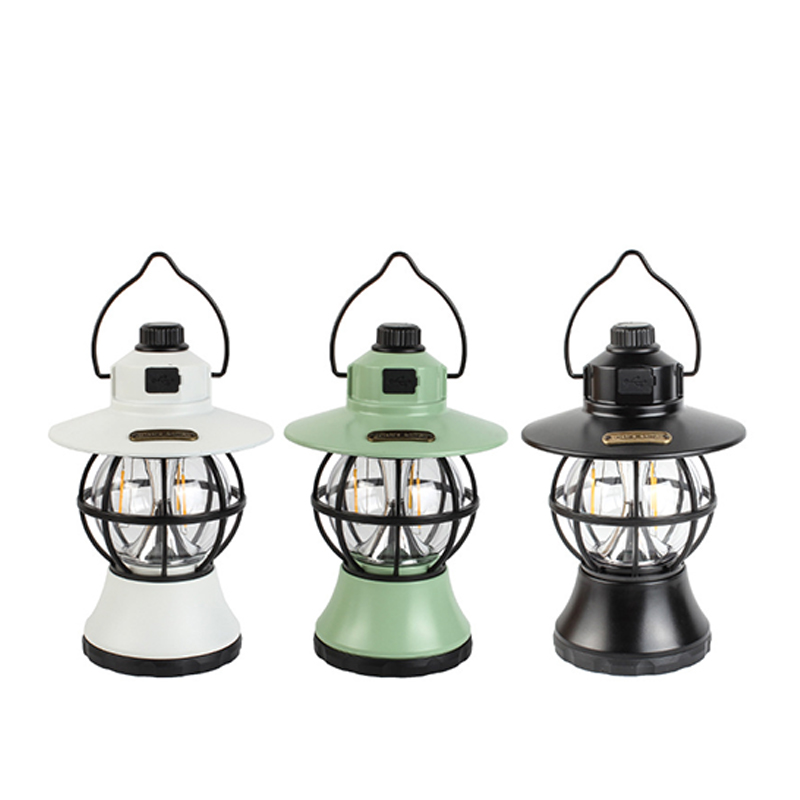 Hand-Pressed Camping Lights