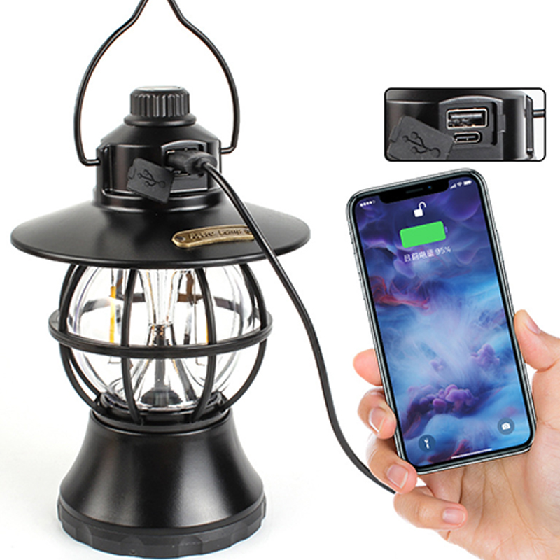 Hand-Pressed Camping Lights