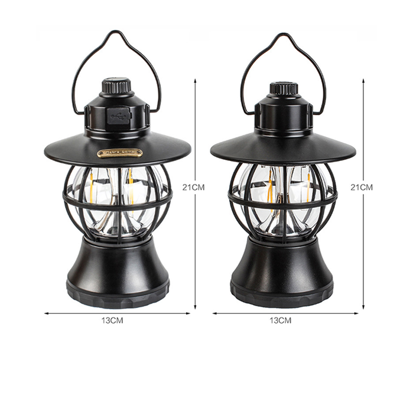 Hand-Pressed Camping Lights