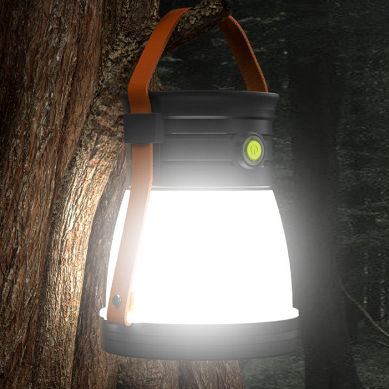 Portable Solar Rechargeable Hand-Held Camping Lights