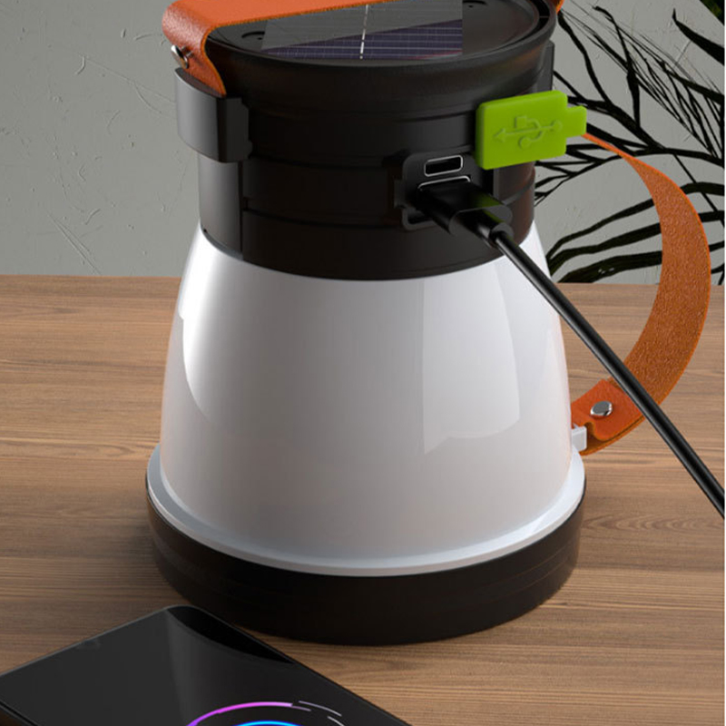 Portable Solar Rechargeable Hand-Held Camping Lights