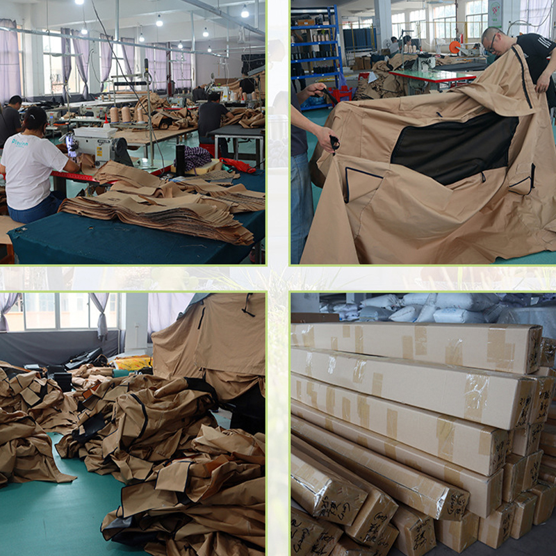 Automatic Stretching Car-Side Awning