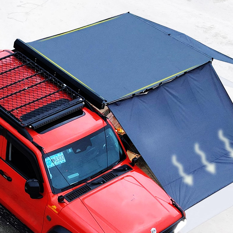Automatic Stretching Car-Side Awning