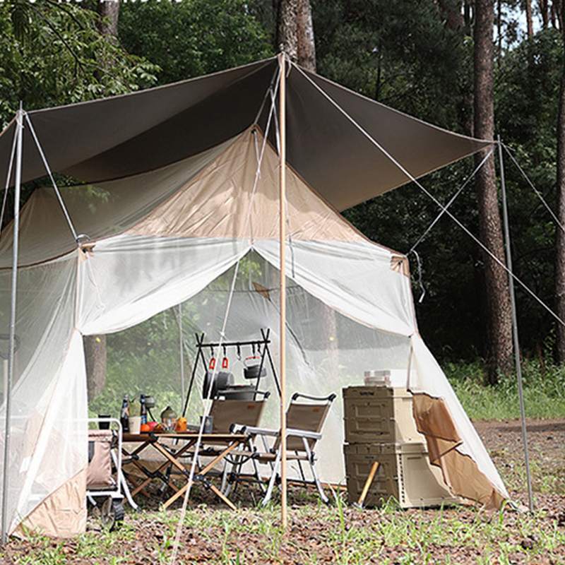 Mosquito-Proof House-Shaped Awning