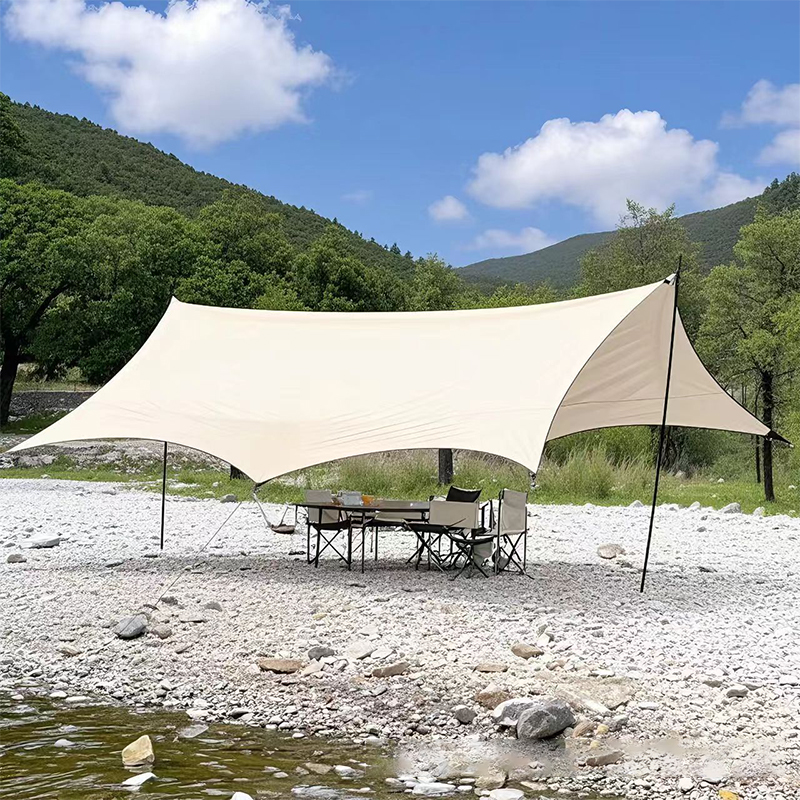 Butterfly-Shaped Polyester Awning
