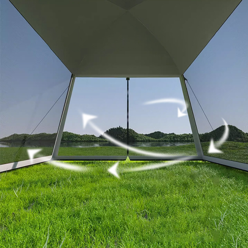 Black Mesh Tent