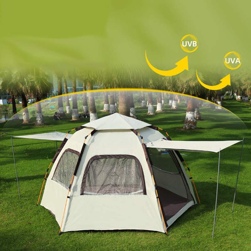 Hexagonal Quick-Open Automatic Tent