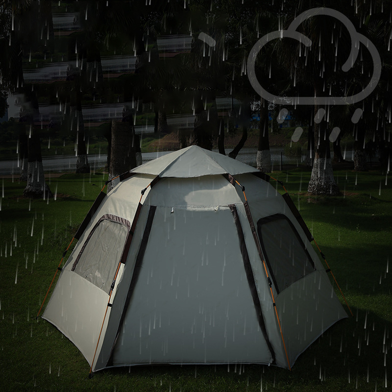 Hexagonal Quick-Open Automatic Tent