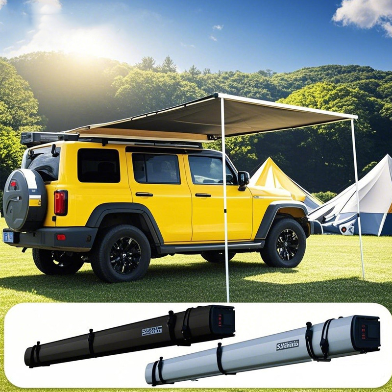 Double-Sided Car-Side Awning