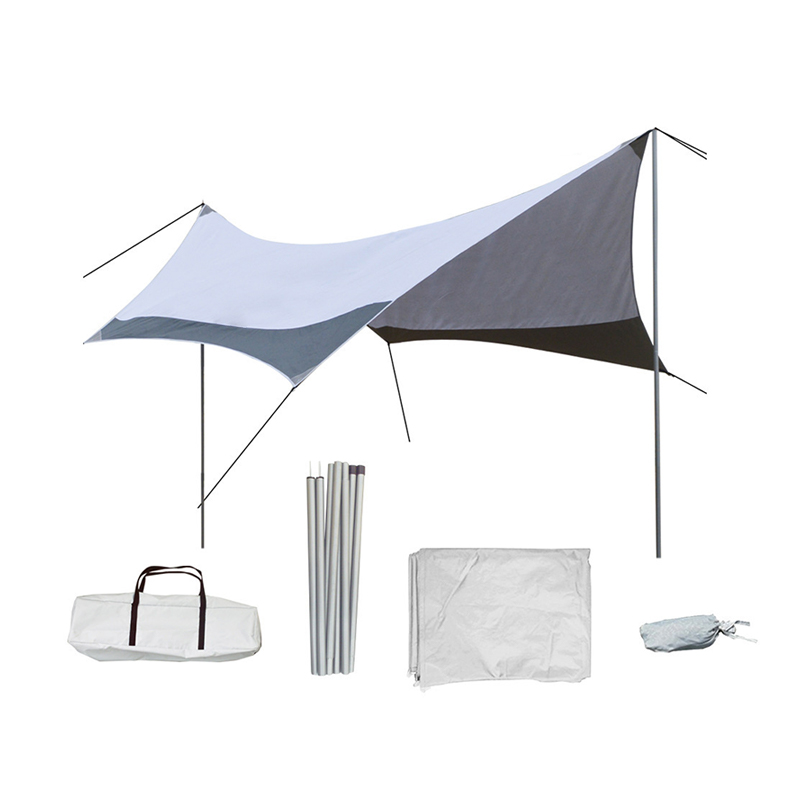 Silver-Coated Oxford Awning