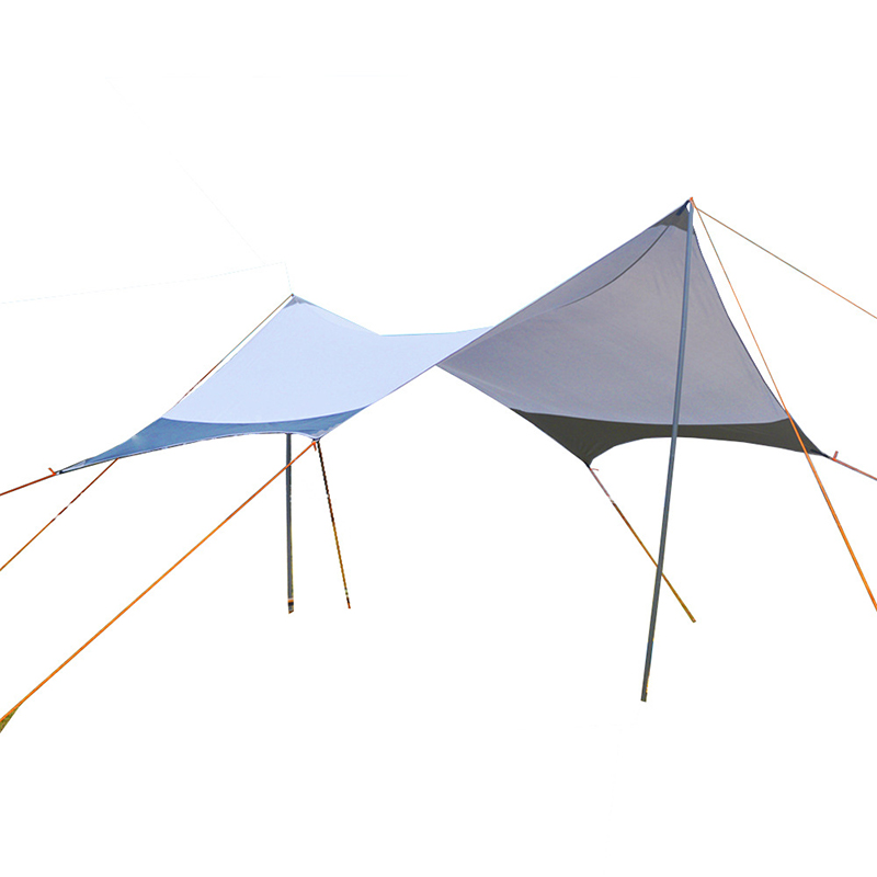 Silver-Coated Oxford Awning