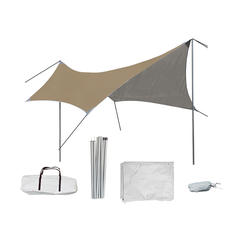 Silver-Coated Oxford Awning