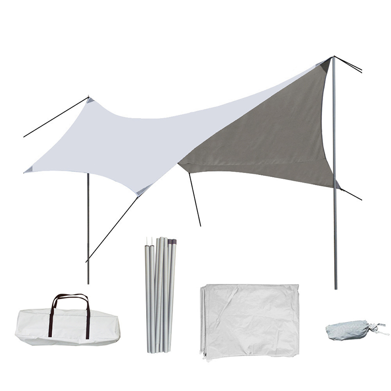 Silver-Coated Oxford Awning
