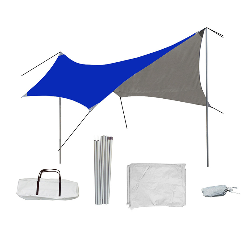 Silver-Coated Oxford Awning