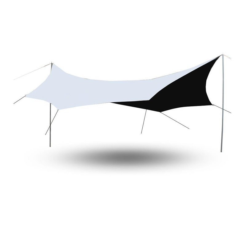 Silver-Coated Oxford Awning
