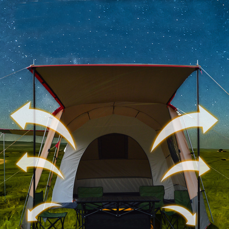 Double-Wall Ridged Tent