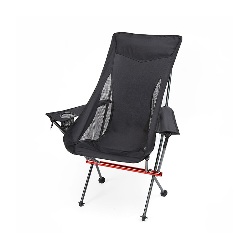 Folding chair with armrests