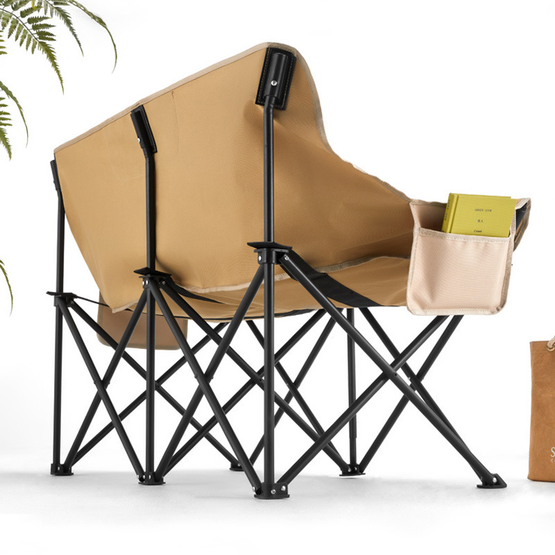 Double folding moon chair