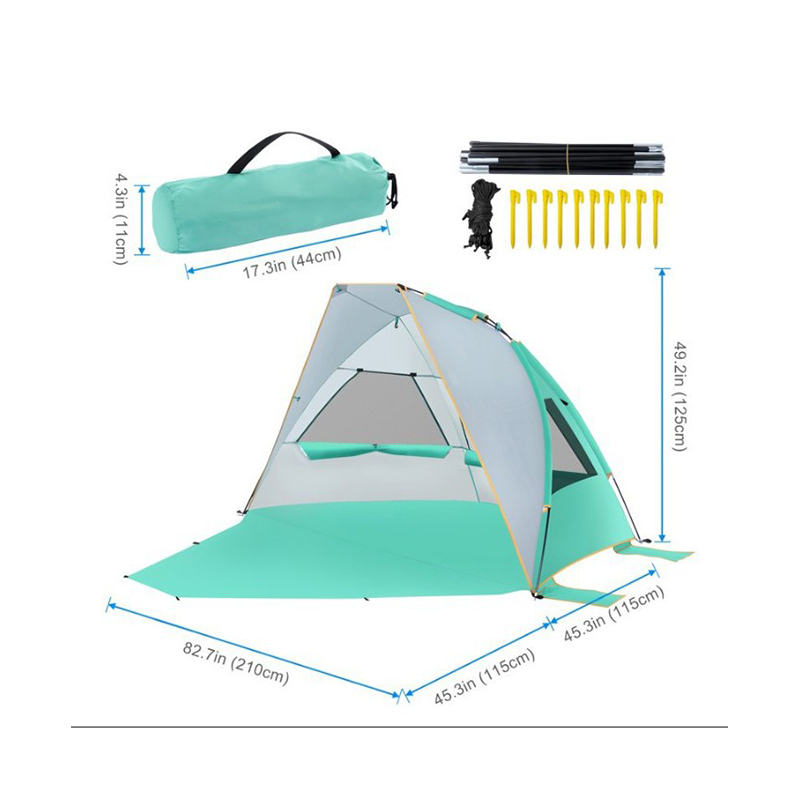 Four-Season Single-Layer Beach Tent
