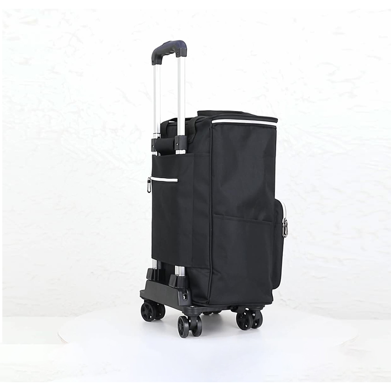 Folding Four-Wheeled Stroller