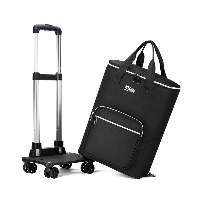 Folding Four-Wheeled Stroller