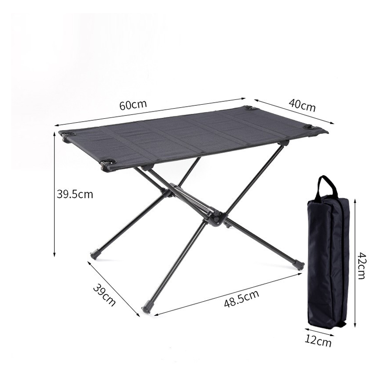 Light folding egg roll table