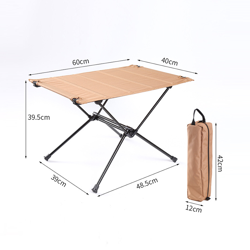 Light folding egg roll table