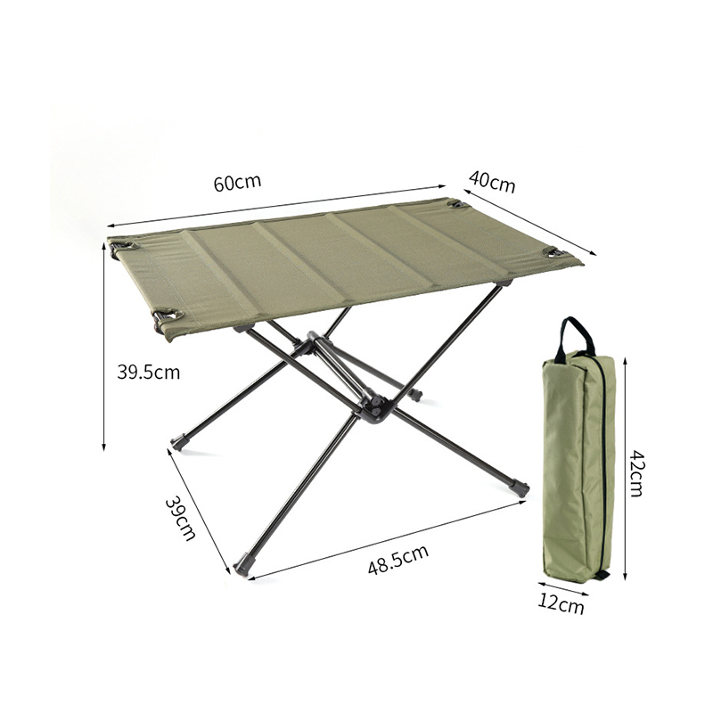 Light folding egg roll table