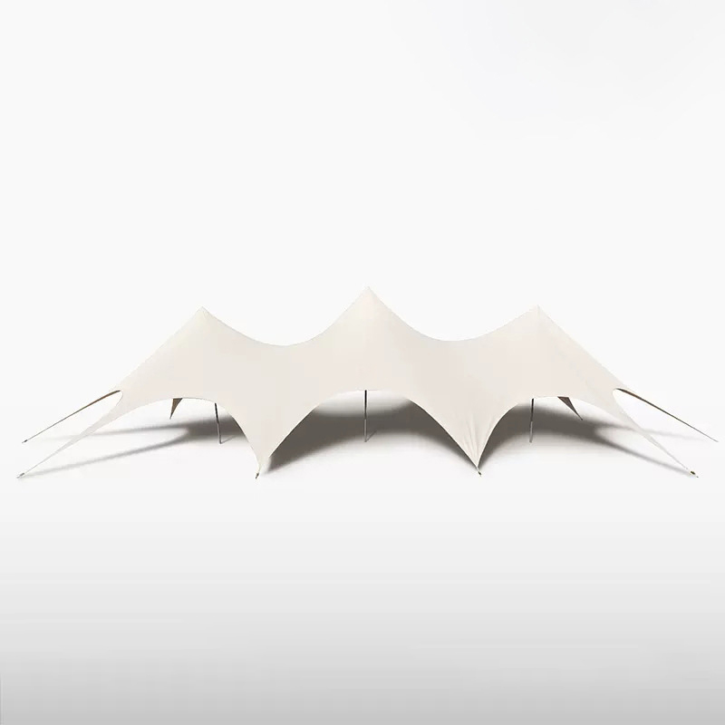 Three-Peak Square Awning