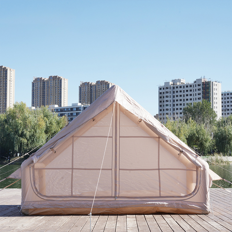 Single-Door, Windowless Inflatable Tent