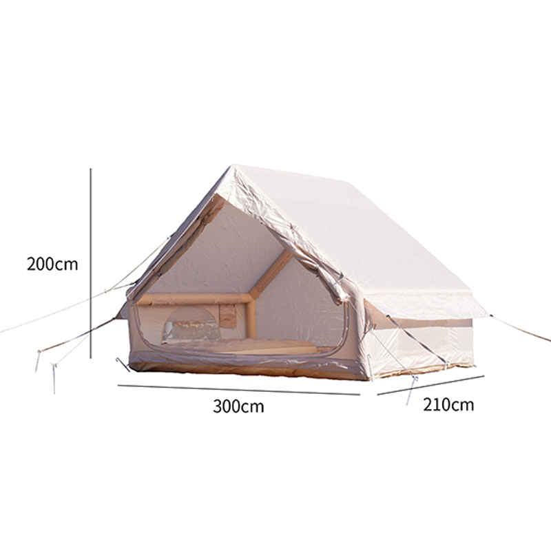 Single-Door, Windowless Inflatable Tent
